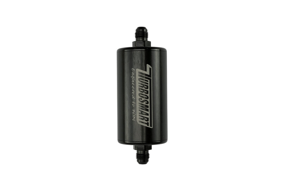 Turbosmart Inline Fuel Filter 10um 6AN Black — TS-0402-1133
