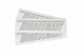 Turbosmart Car Decal 350mm x 80mm- White — TS-9007-1022