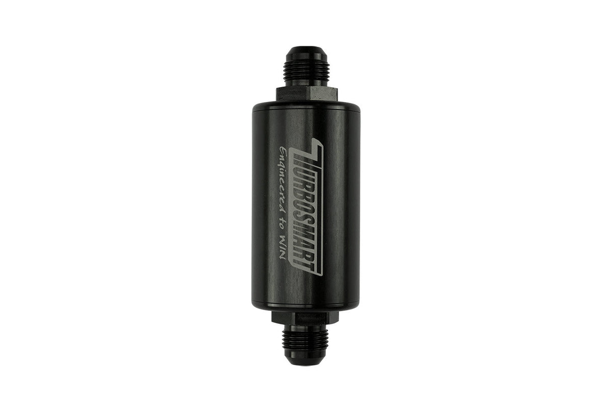 Turbosmart Inline Fuel Filter 10um 10AN Black — TS-0402-1135