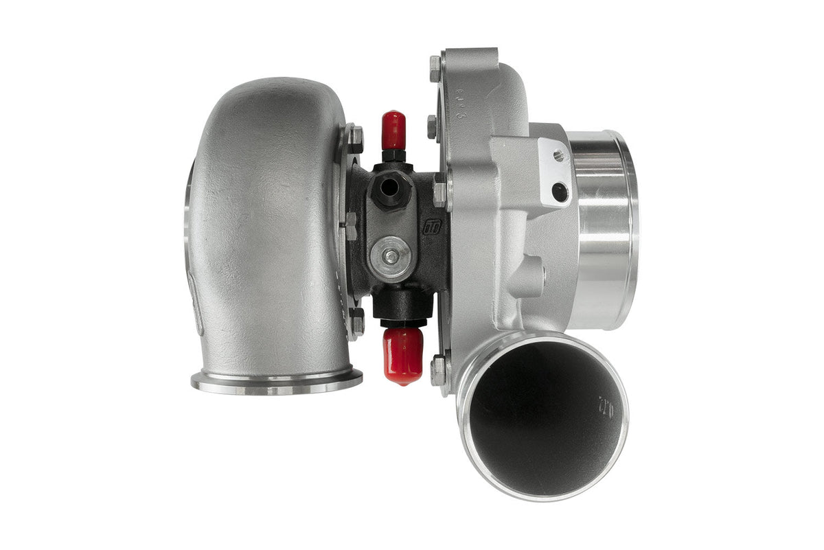 Turbosmart TS-2 Turbocharger (Water Cooled) 6870 (Kompact) V-Band 1.07AR Externally Wastegated — TS-2-6870B-VB107E — view 4