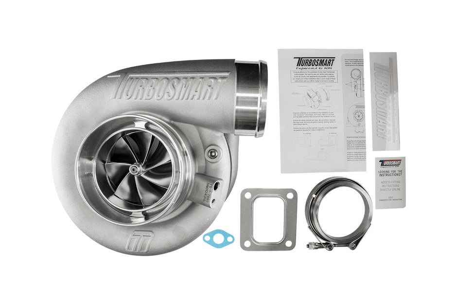 Turbosmart TS-1 Performance Turbocharger 7880 T4 1.24AR Externally Wastegated — TS-1-7880C-T4124E — view 6