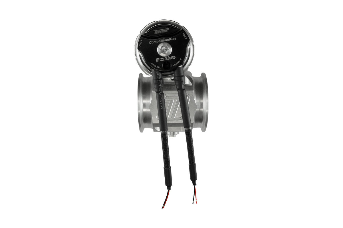 Turbosmart Compressed Gas BoostGate76 7PSI Black - Inbuilt Solenoids (Control In Cap CO2 Boost Control) — TS-0267-1252 — view 2