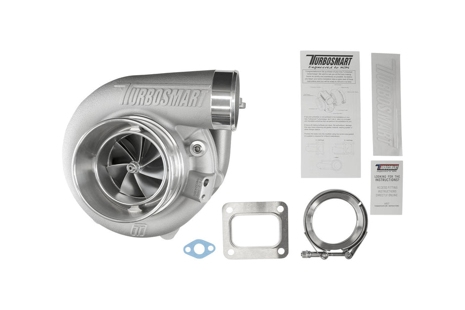 Turbosmart TS-2 Performance Turbocharger (Water Cooled) 7170 (Kompact) T4 0.96AR Externally Wastegated — TS-2-7170B-T4096E — view 6