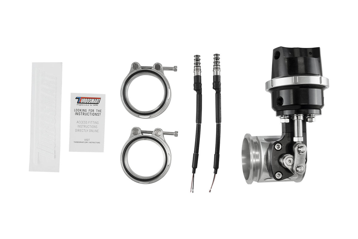 Turbosmart Compressed Gas BoostGate50 7PSI Black - Inbuilt Solenoids (Control In Cap CO2 Boost Control) — TS-0265-1252 — view 6