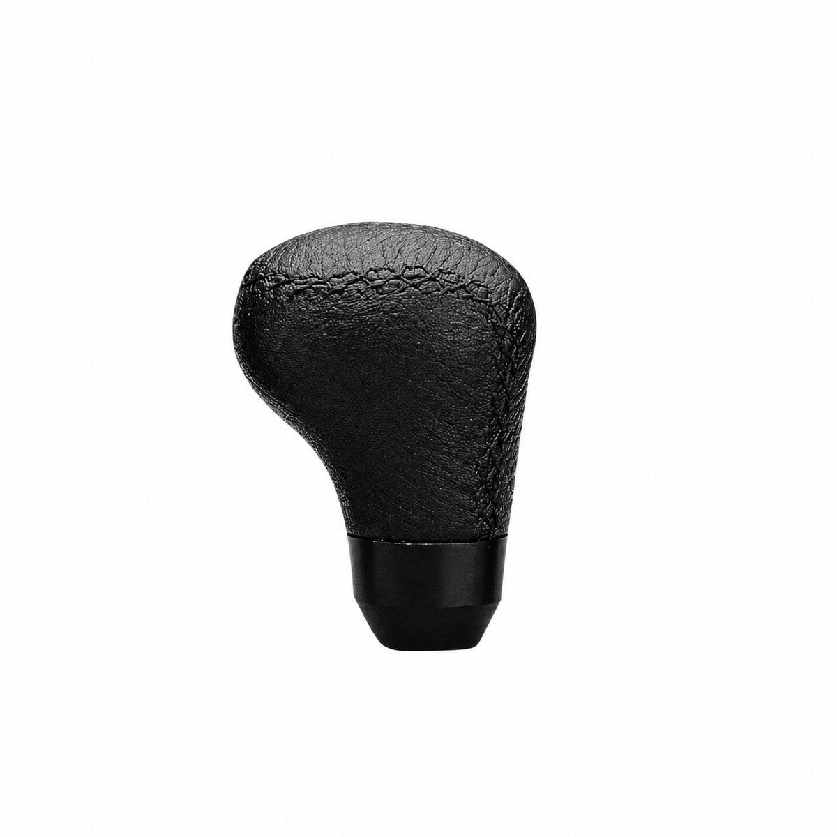 MOMO Anatomico Short Black Shift Knob on white background