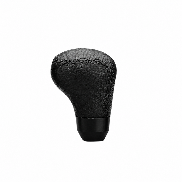 MOMO Anatomico Short Black Shift Knob on white background