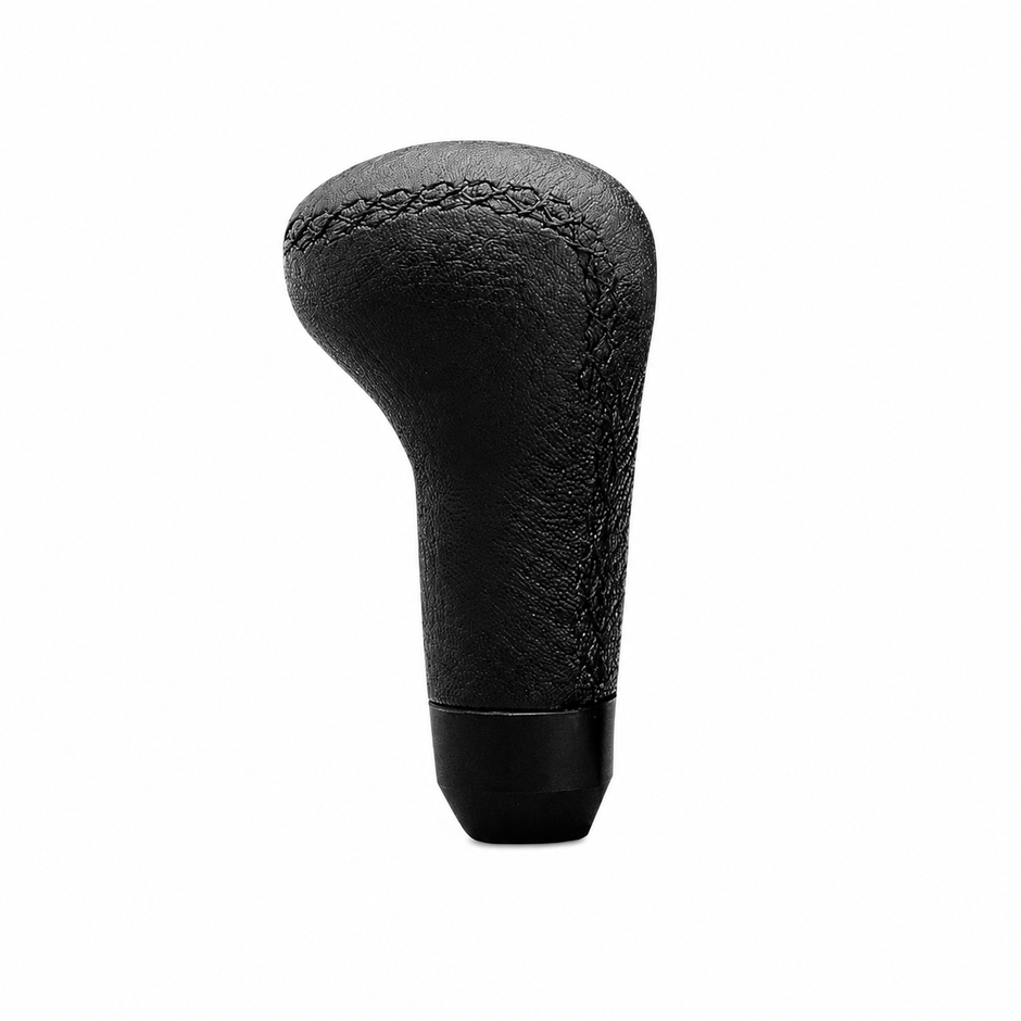 MOMO Anatomico Long Black Shift Knob on white background