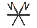 MOMO Pro Driver 2/3-Inch 6-Point Racing Harness Black
