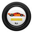 MOMO Passion 1993 White Round Lip Horn Button