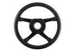 Alpina x MOMO 4 Spoke Black Leather 380mm Steering Wheel