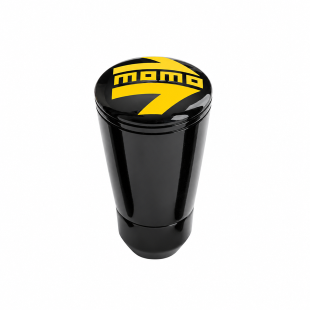 MOMO SK50 gloss black aluminium shift knob, SKU POSK50BLKLUCL, on a white background