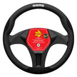 MOMO Comfort Microfibre Steering Wheel Cover Black/Black (M) — manufacturer product photograph