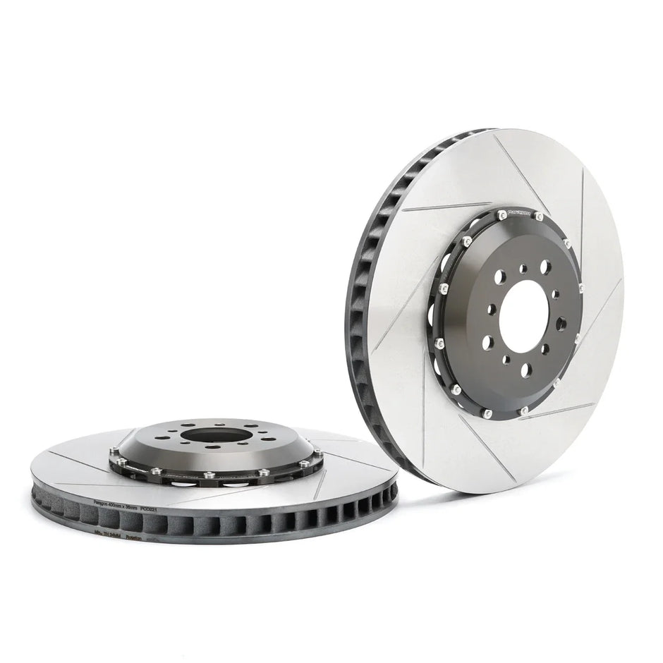 Paragon 2-piece Rotors Front Pair 390x36mm (15.4") - Ford S650 Mustang GT Performance Pack / Dark Horse