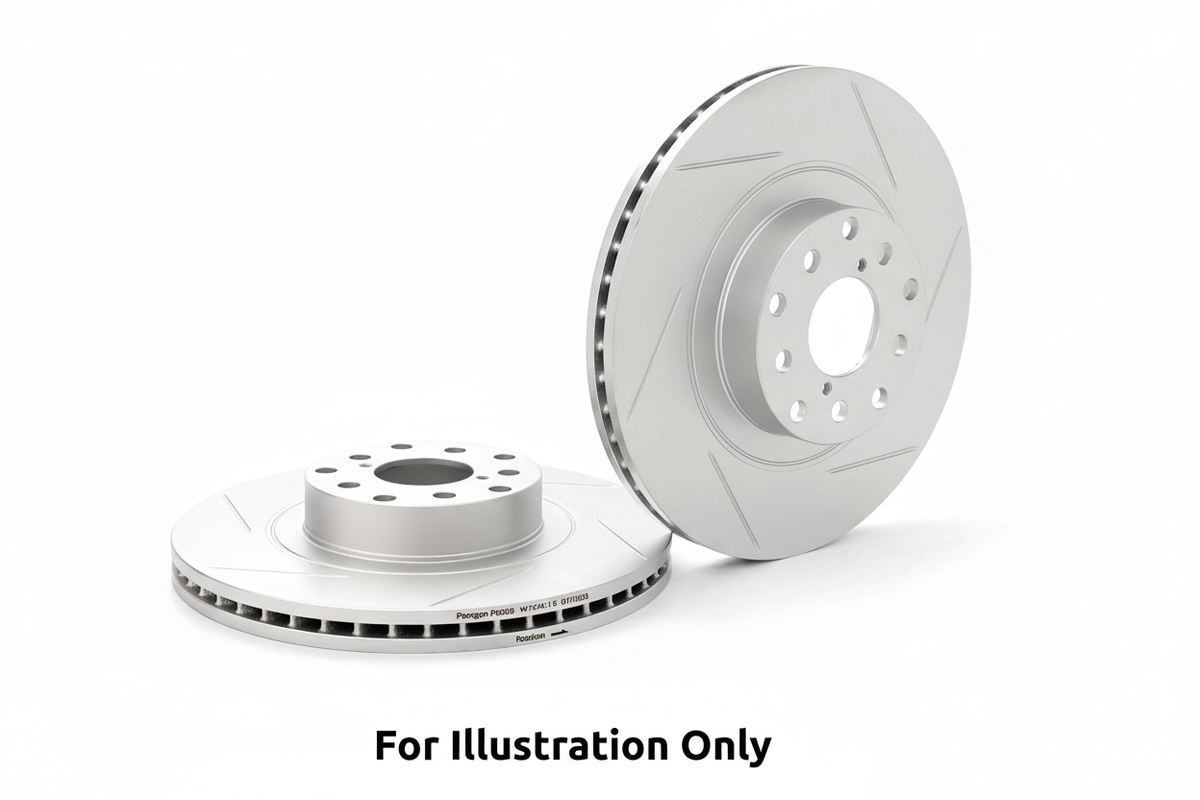 Paragon Performance Front Brake Rotors - Ford Focus RS - Sold as Pair