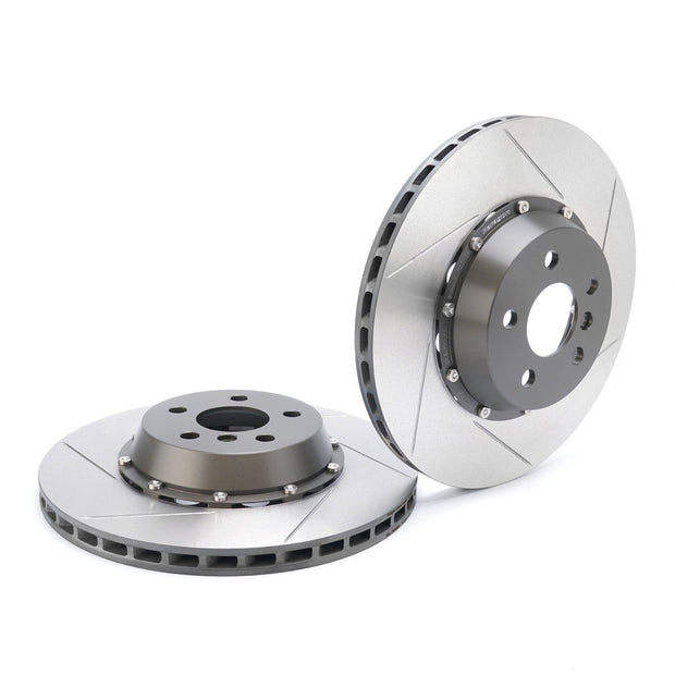 Paragon 2-piece Rotors Rear Pair 355x28mm (14") - Ford S650 Mustang GT Performance Pack / Dark Horse