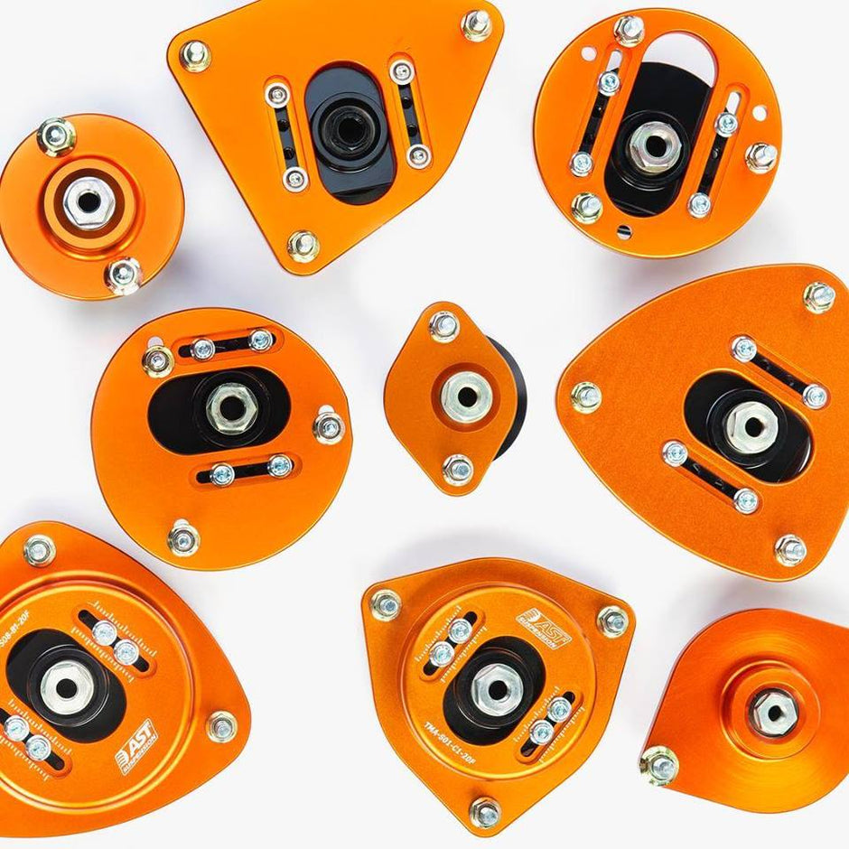 AST Adjustable Camber Top Mount Set- Renault Megane 2 RS (for OEM Shocks)
